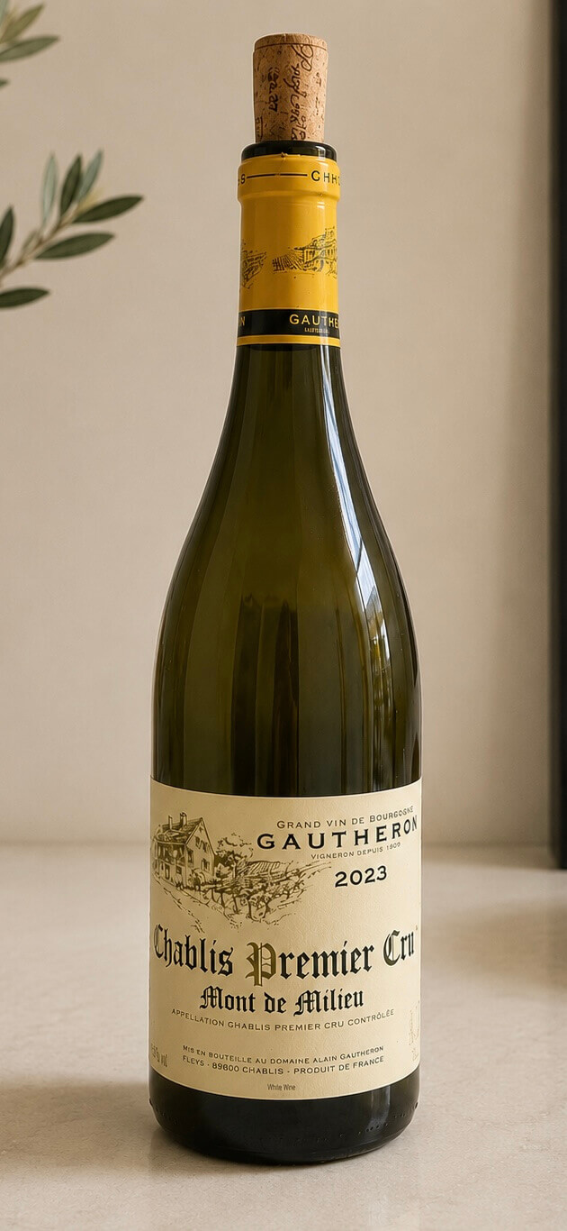 Gautheron Chablis Premier Cru Mont de Milieu 2023