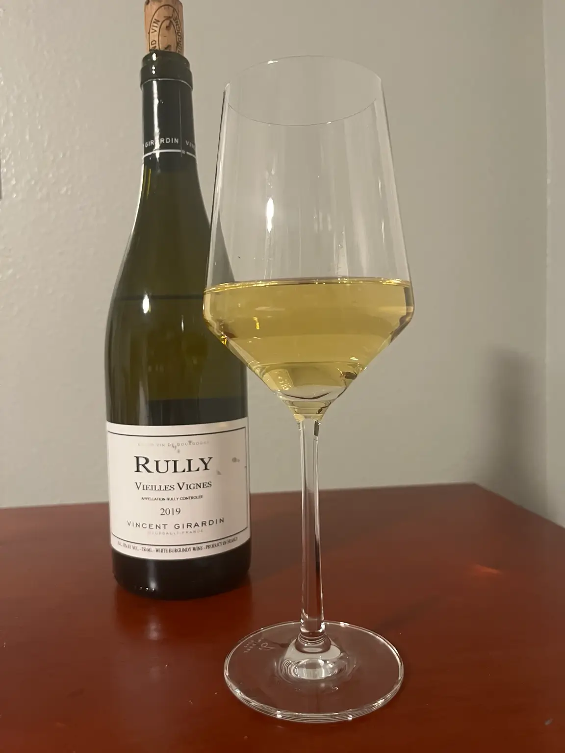 Vincent Girardin Rully Vieilles Vignes 2019